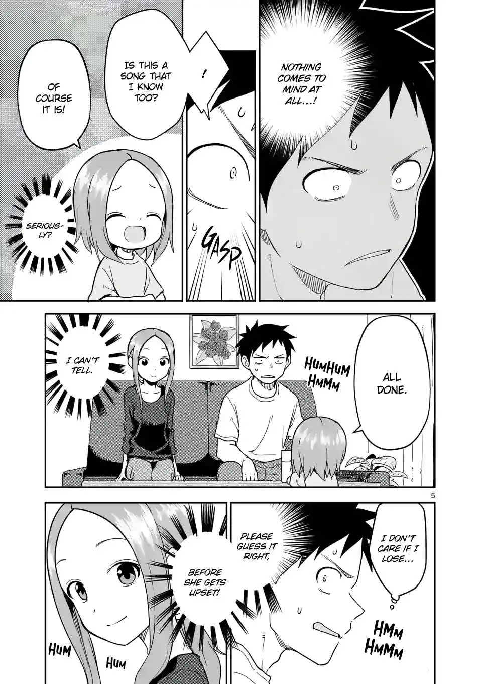 Karakai Jouzu no (Moto) Takagi-san Chapter 234 5